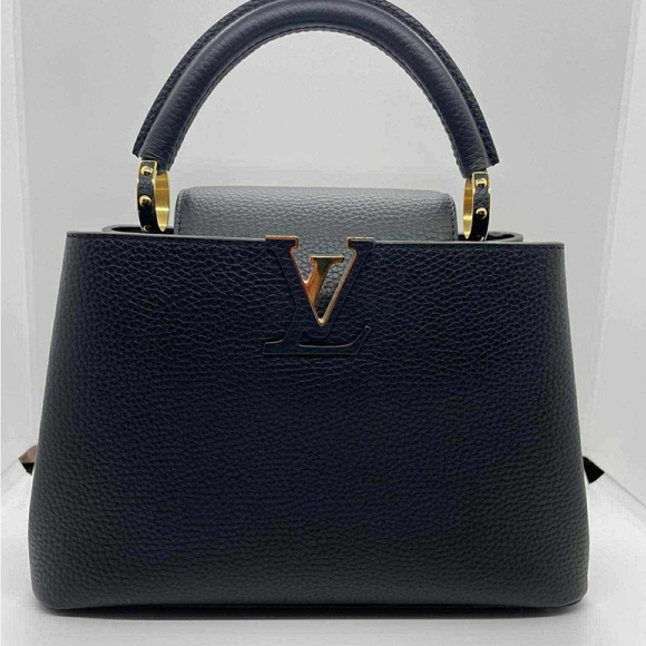 Louis Vuitton Black and Gold Crossbody Bag - Picture 1 of 7